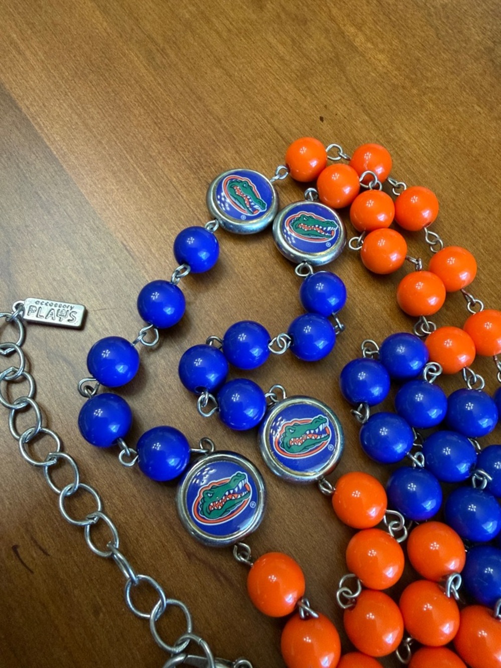 University Florida Gator Accessory Plays Necklace